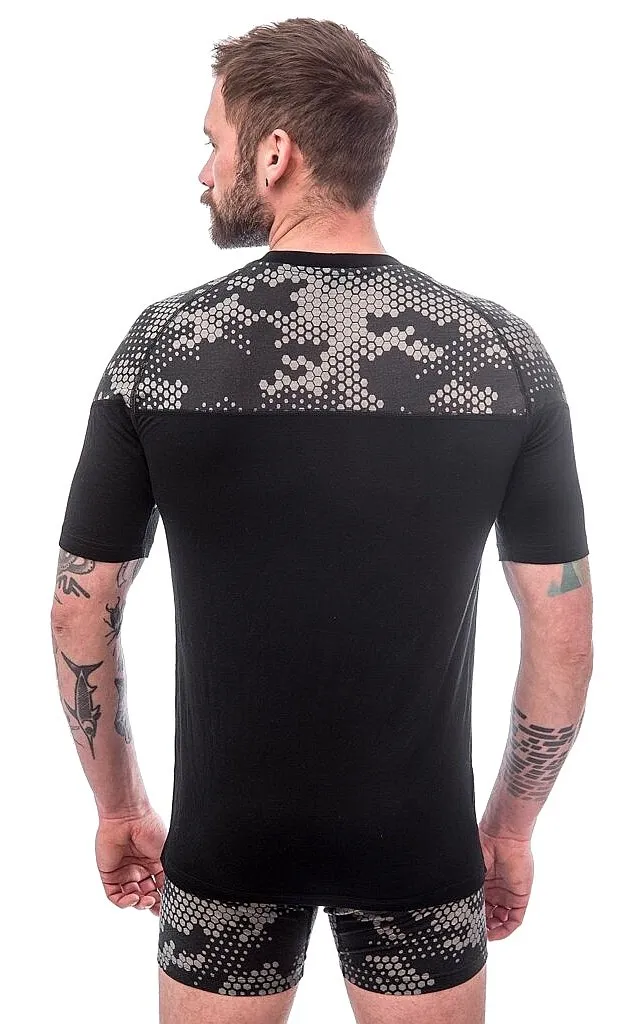 T-Shirt Sensor Impress - Black/Honeycomb - men´s