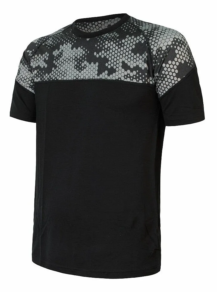 T-Shirt Sensor Impress - Black/Honeycomb - men´s