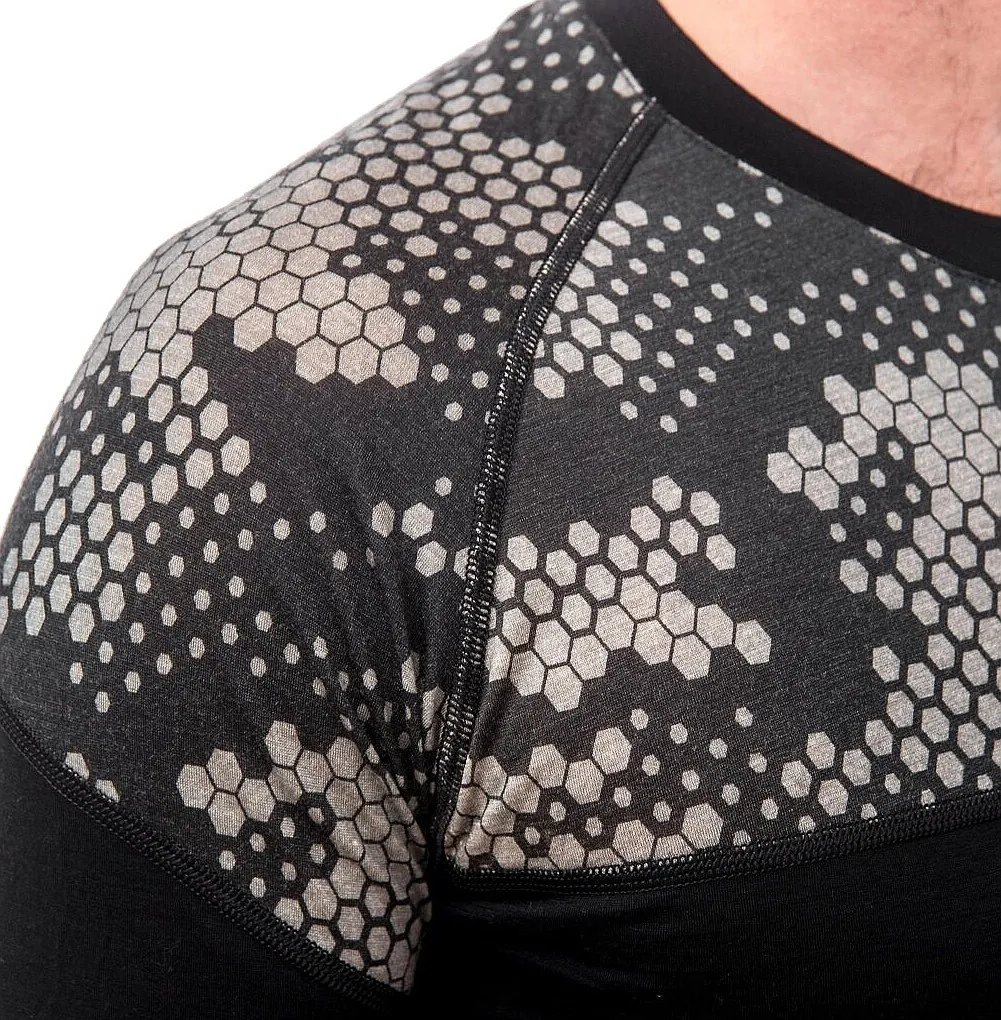 T-Shirt Sensor Impress - Black/Honeycomb - men´s