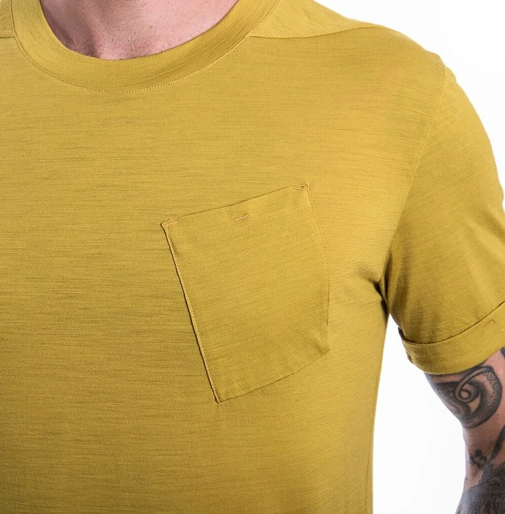 T-Shirt Sensor Merino Air - Mustard - men´s