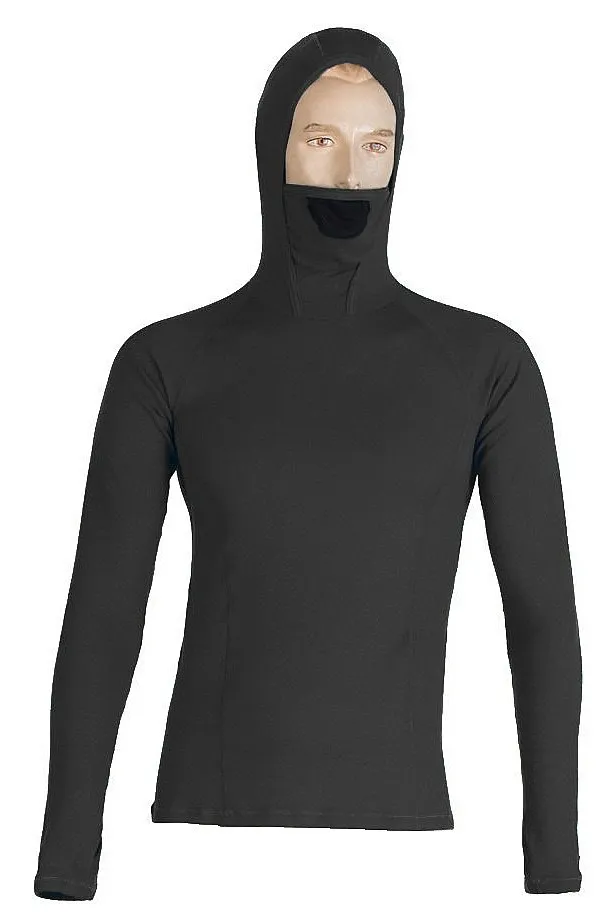 T-Shirt Sensor Merino DF LS - Black - men´s