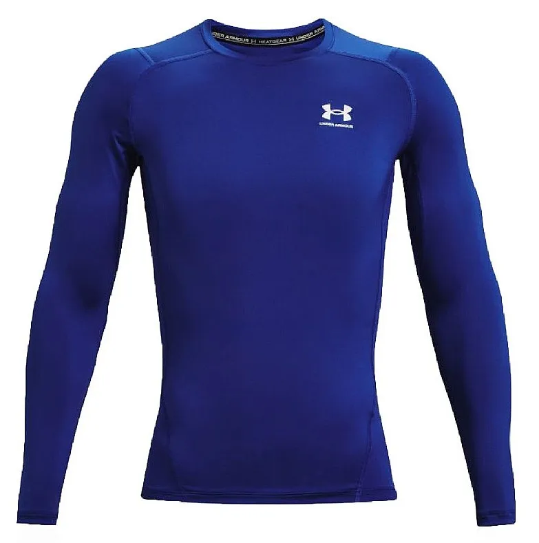 T-Shirt Under Armour HeatGear Armour Comp LS - 400/Royal/White - men´s