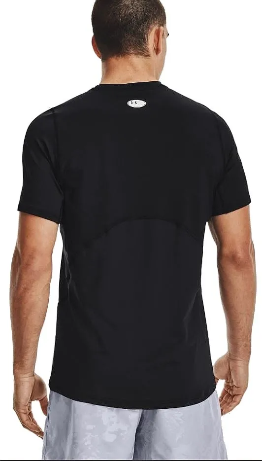 T-Shirt Under Armour HeatGear Armour Fitted - 001/Black/White - men´s