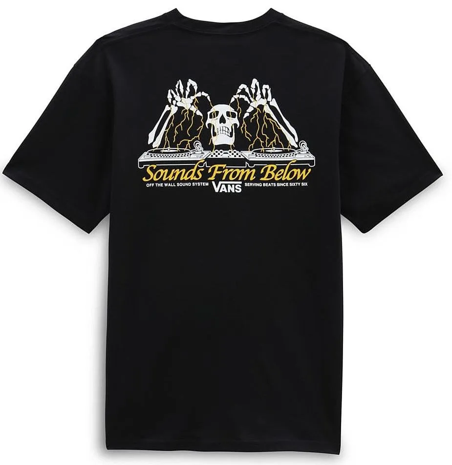 T-Shirt Vans Sounds From Below - Black - men´s