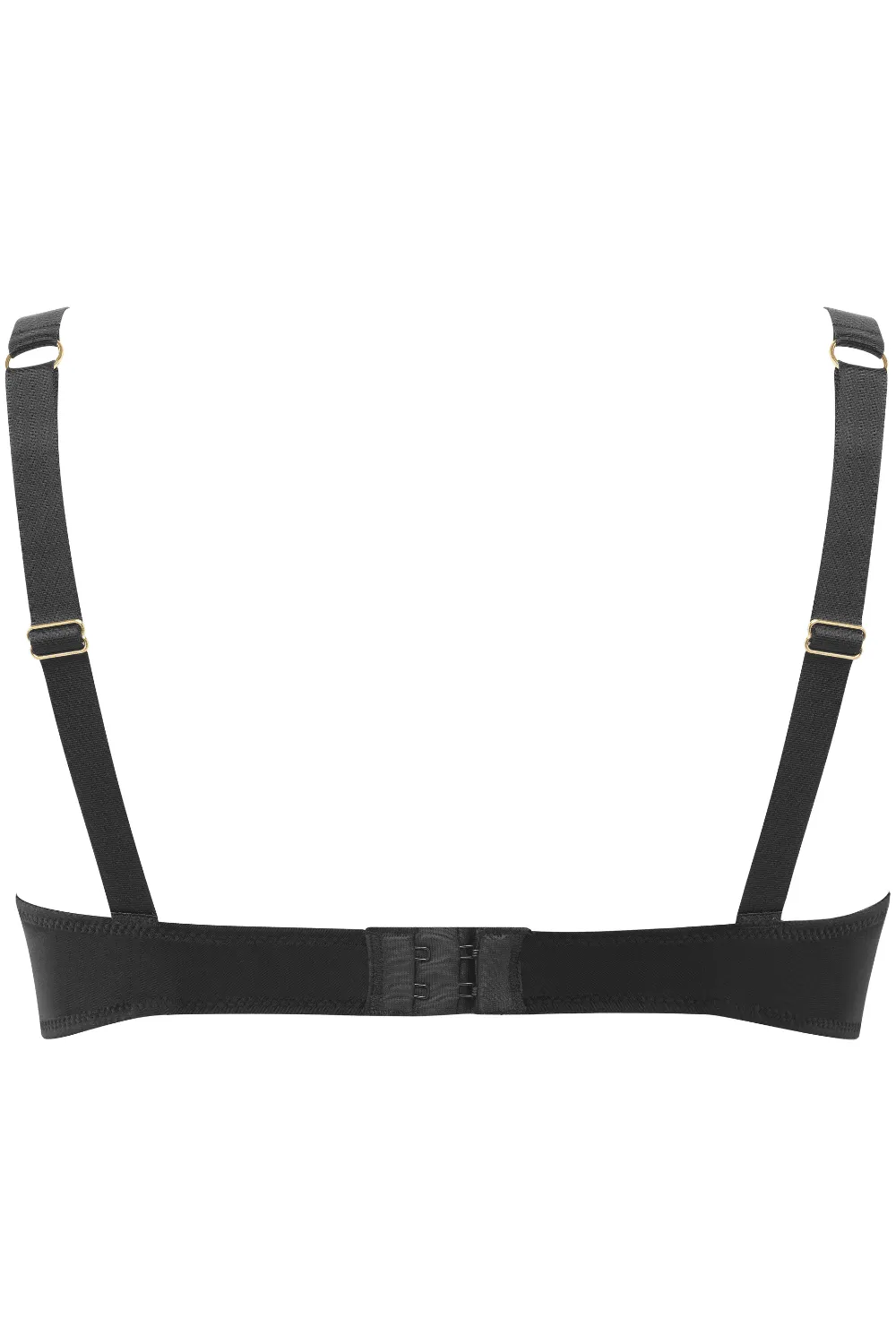 Black Quarter Cup Lingerie Bra