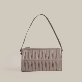 Grey Taupe Hexella Cassette Bag