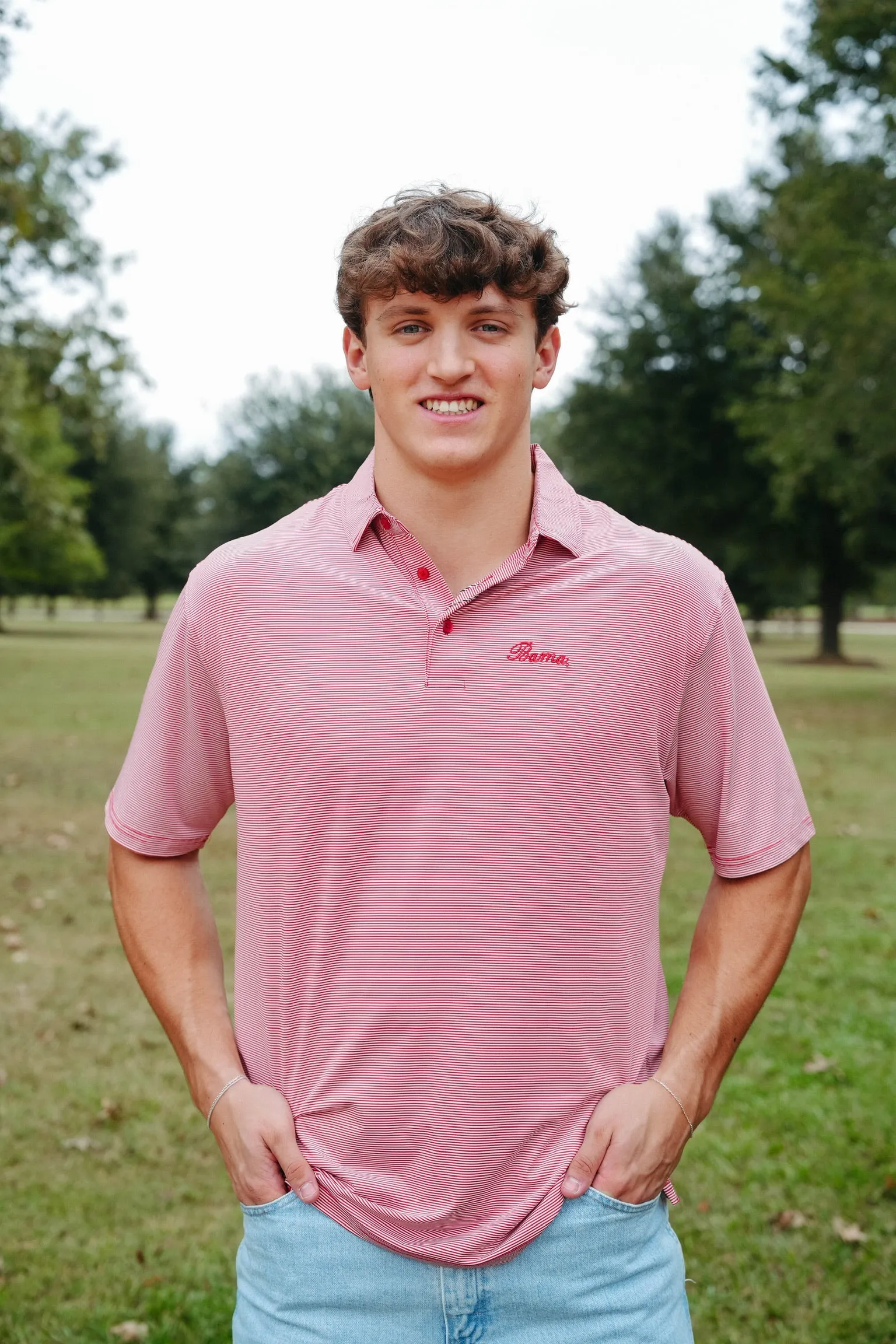 Taylor & Mick Bama Polo