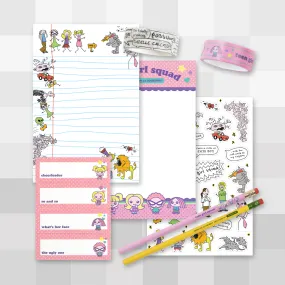 Teen Girl Squad Stationery Set