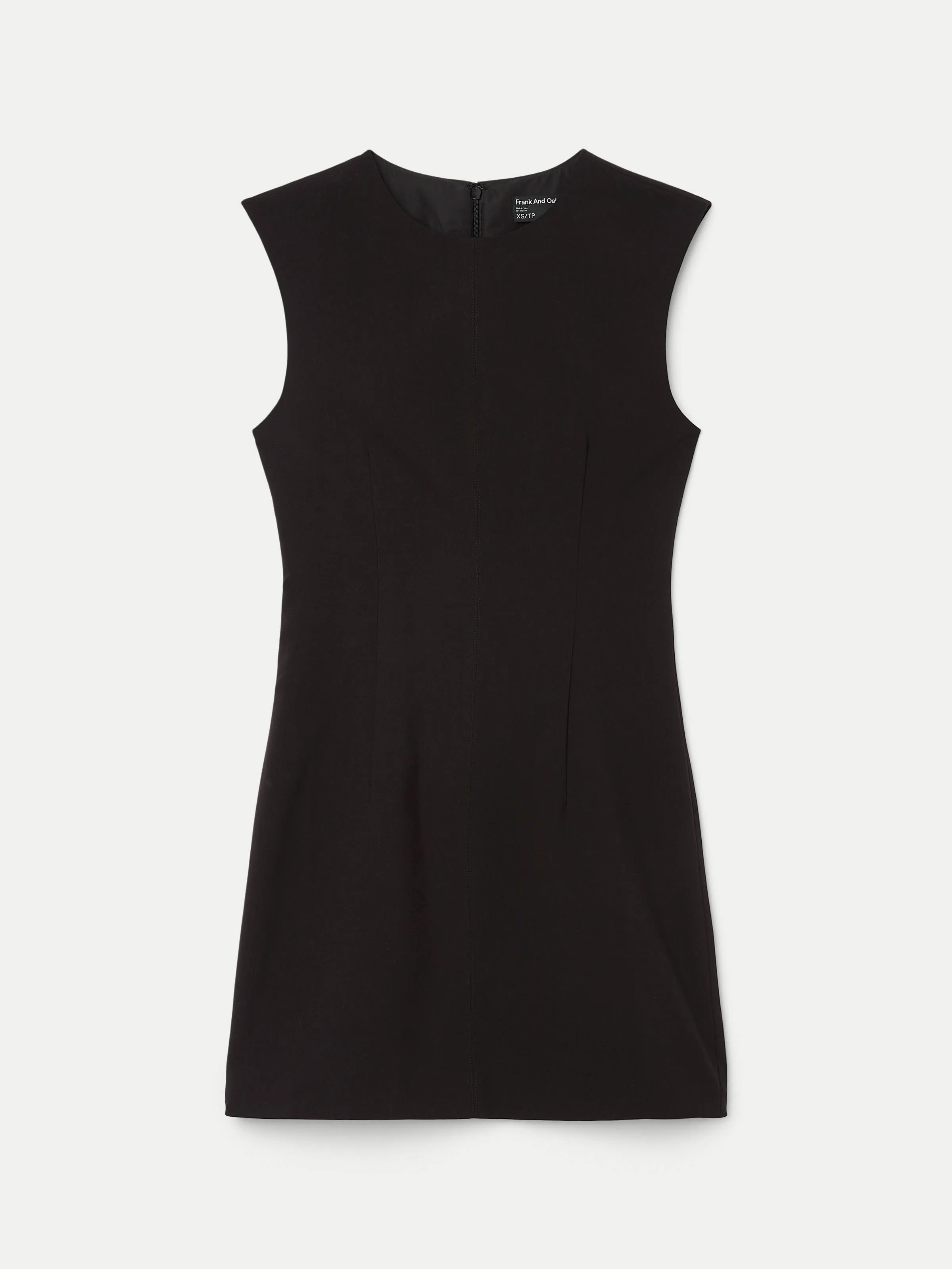 The Tailored Mini Dress in Black