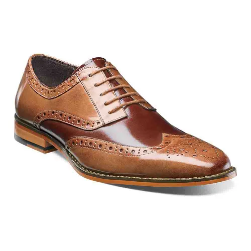 Stacy Adams Men's Wingtip Leather Dress Shoes