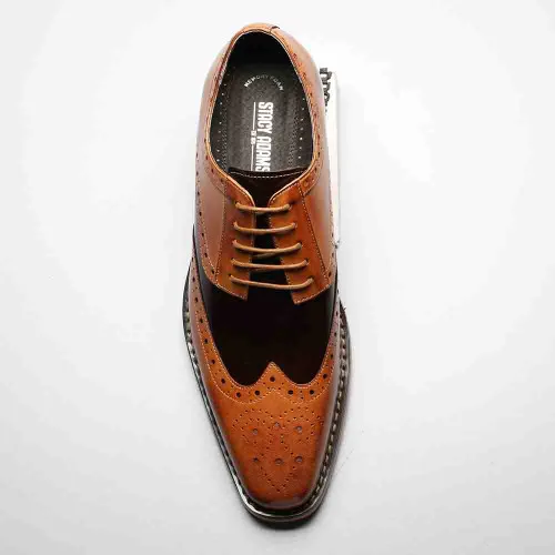 Stacy Adams Men's Wingtip Leather Dress Shoes