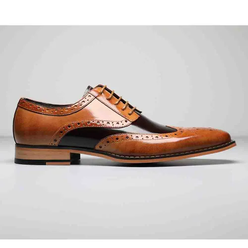 Stacy Adams Men's Wingtip Leather Dress Shoes