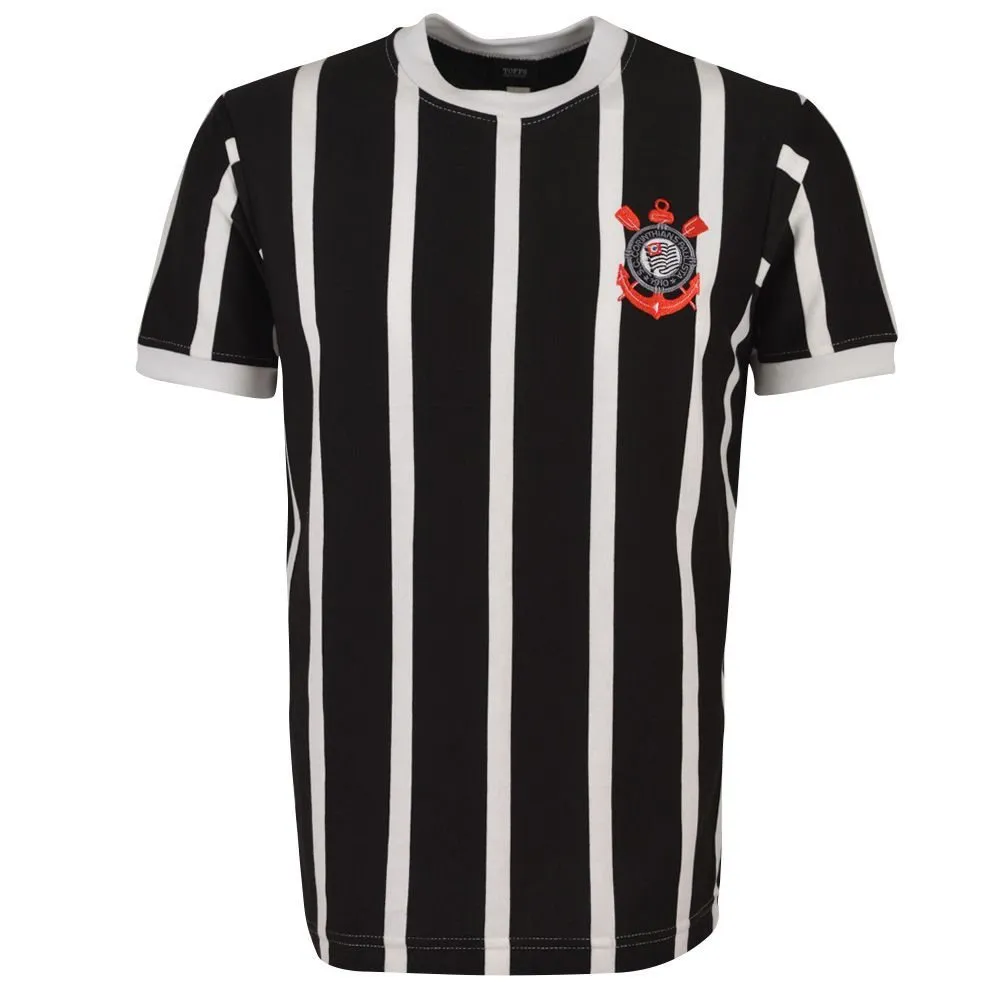 TOFFS - Corinthians Retro Football Shirt 1977 + Socrates 8 (Photo Style)