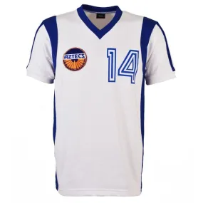 TOFFS - LA Aztecs Retro Football Shirt 1979 + Number 14