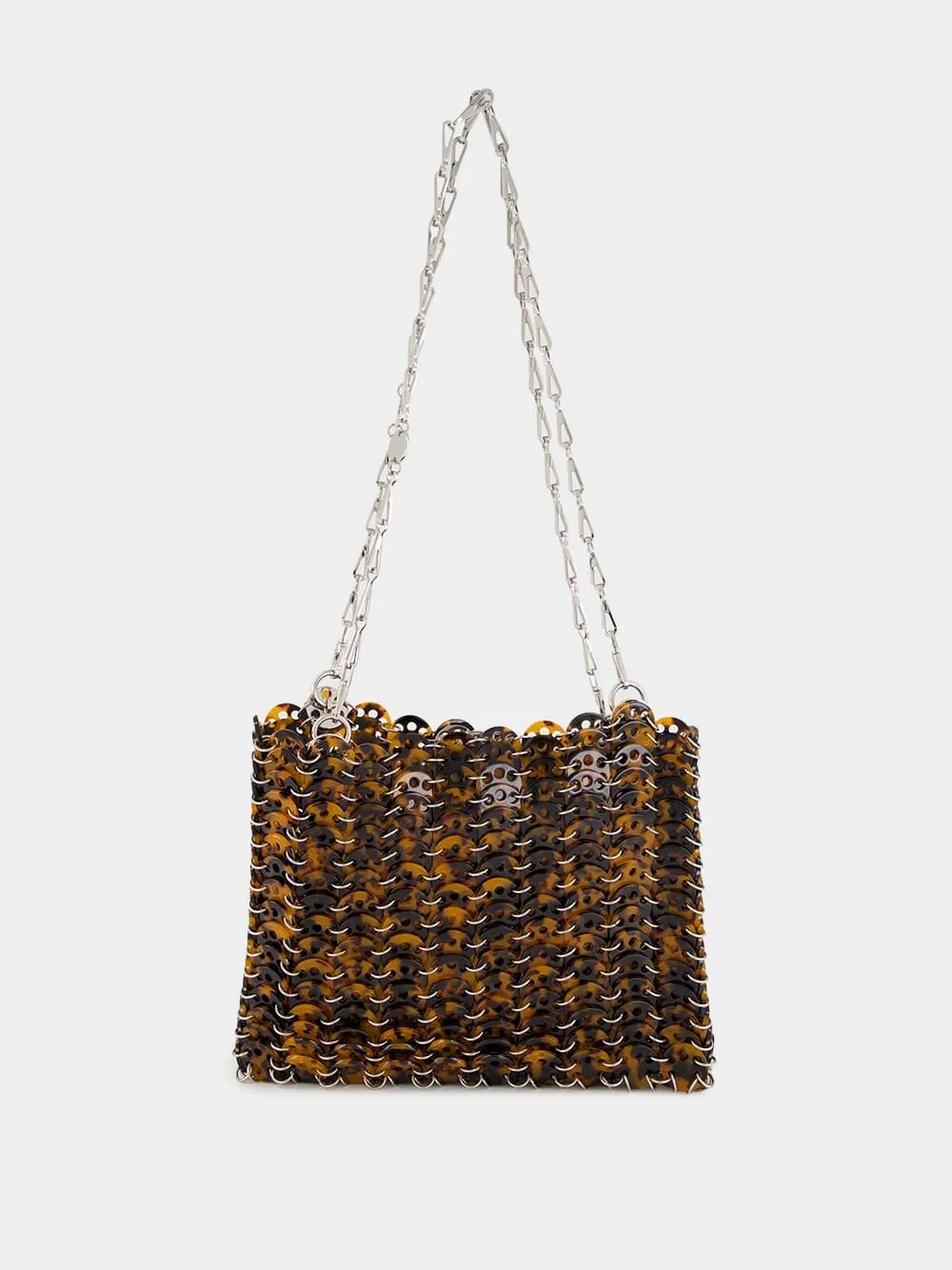 Tortoise Brown Acetate Shoulder Bag