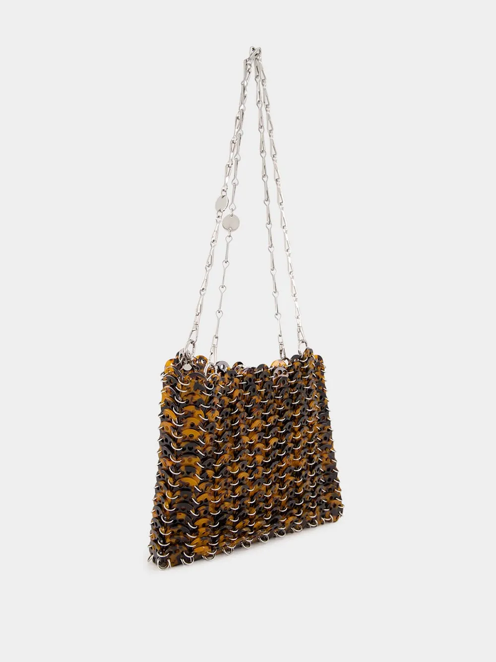 Tortoise Brown Acetate Shoulder Bag