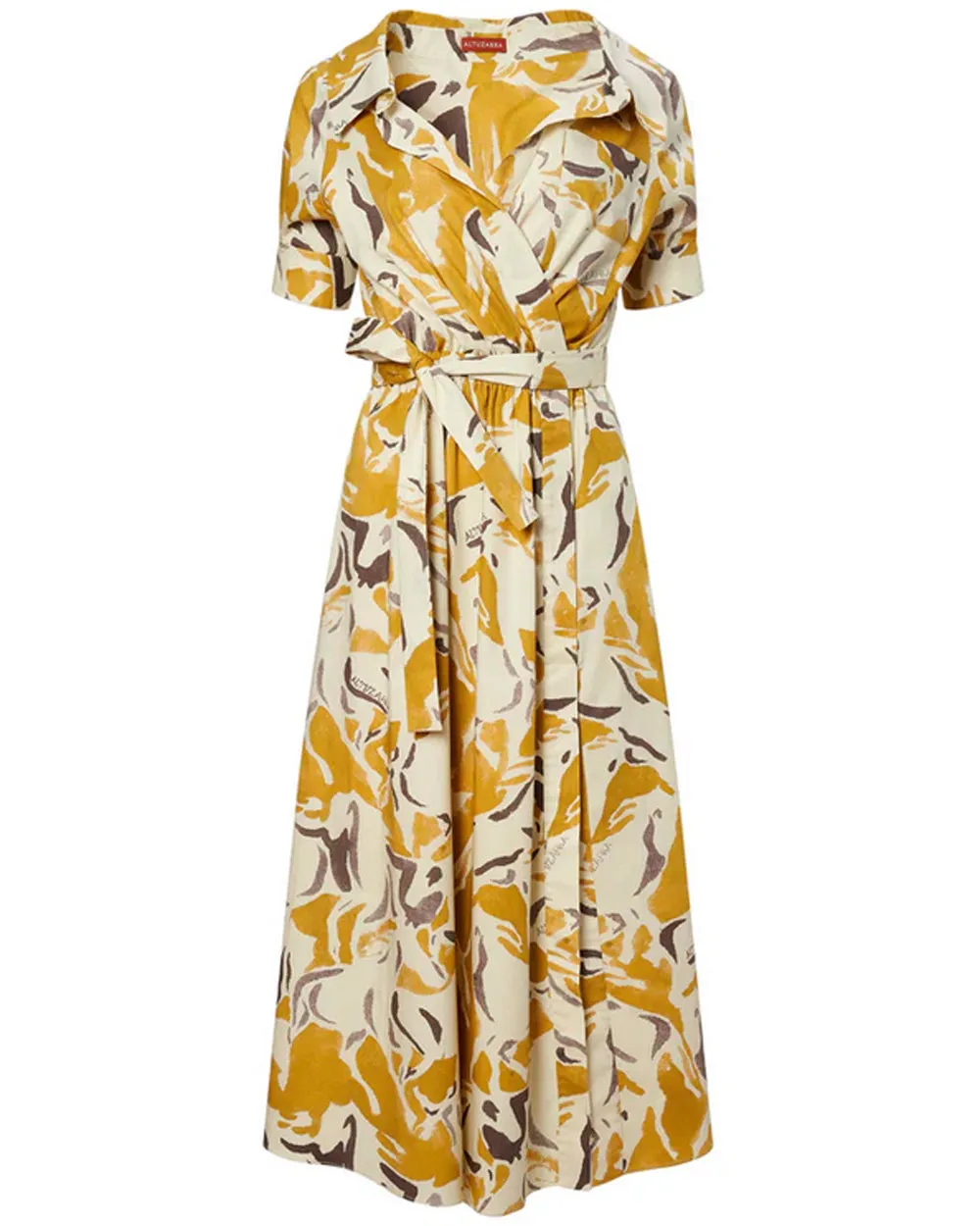 Lydia Midi Dress Tumeric