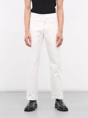 Twill Trousers (008-12-WHITE)