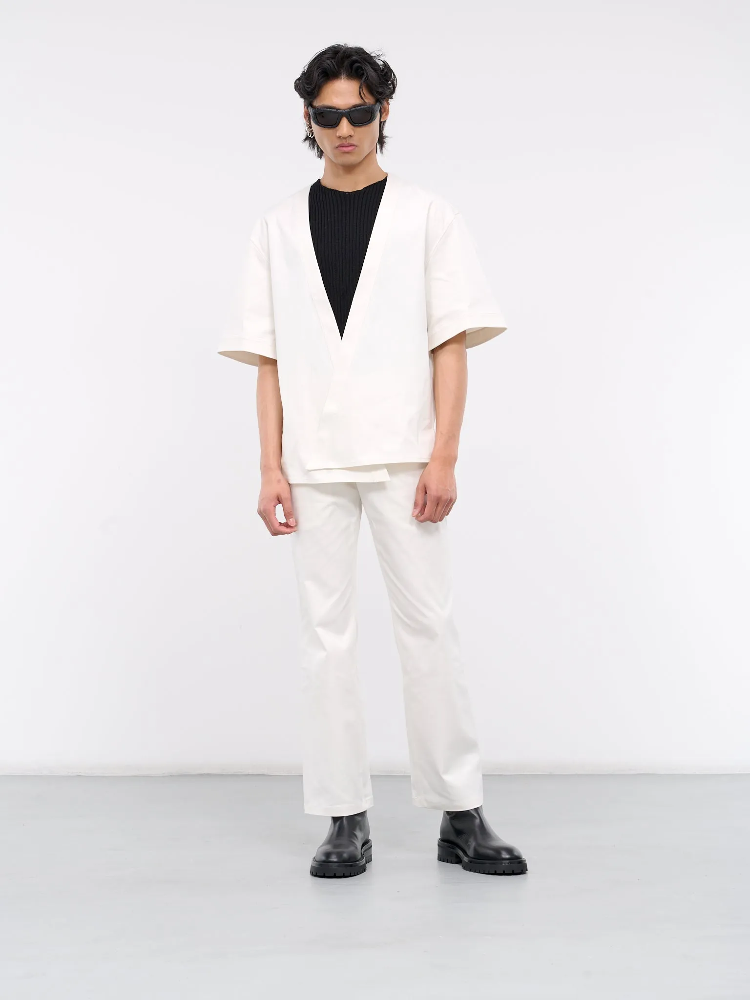 Twill Trousers (008-12-WHITE)