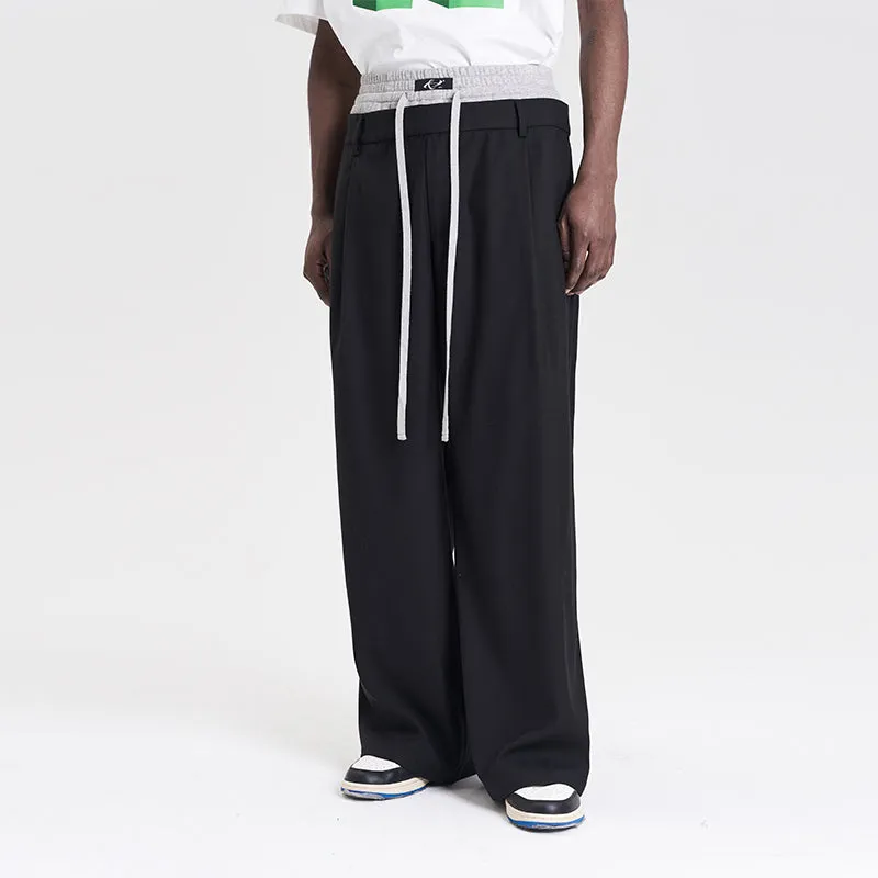 Two Piece Waistband Trousers