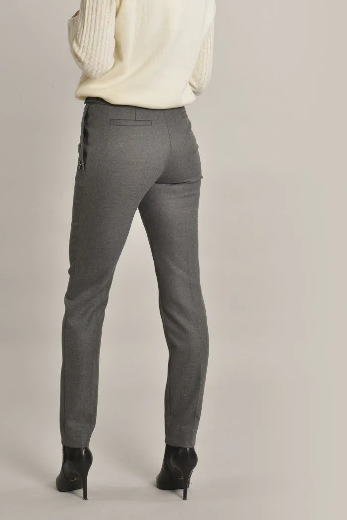 Un jour ailleurs GALINA STRAIGHT WOOL TROUSERS