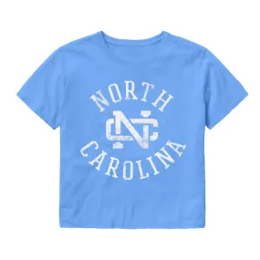 UNC North Carolina Tar Heels Vault Interlock Crop Top