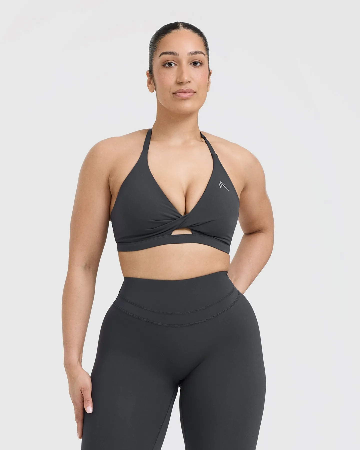 Coal Twist Sports Bra