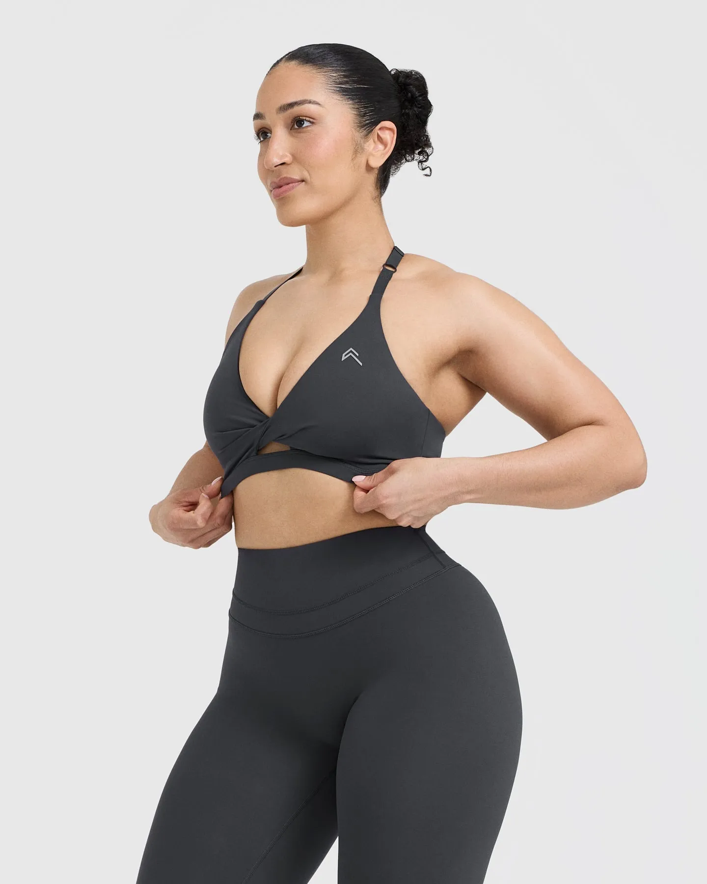 Coal Twist Sports Bra