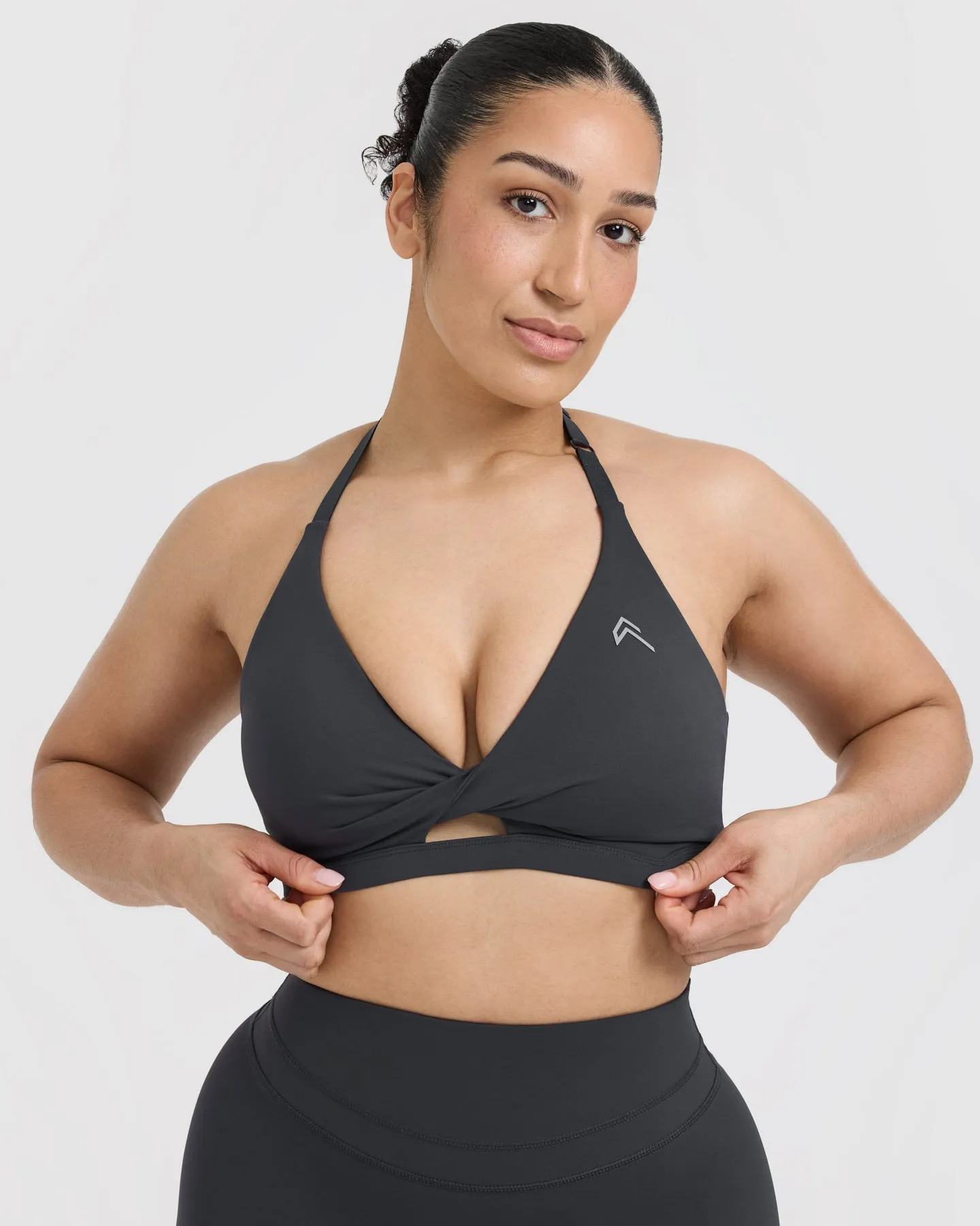 Coal Twist Sports Bra