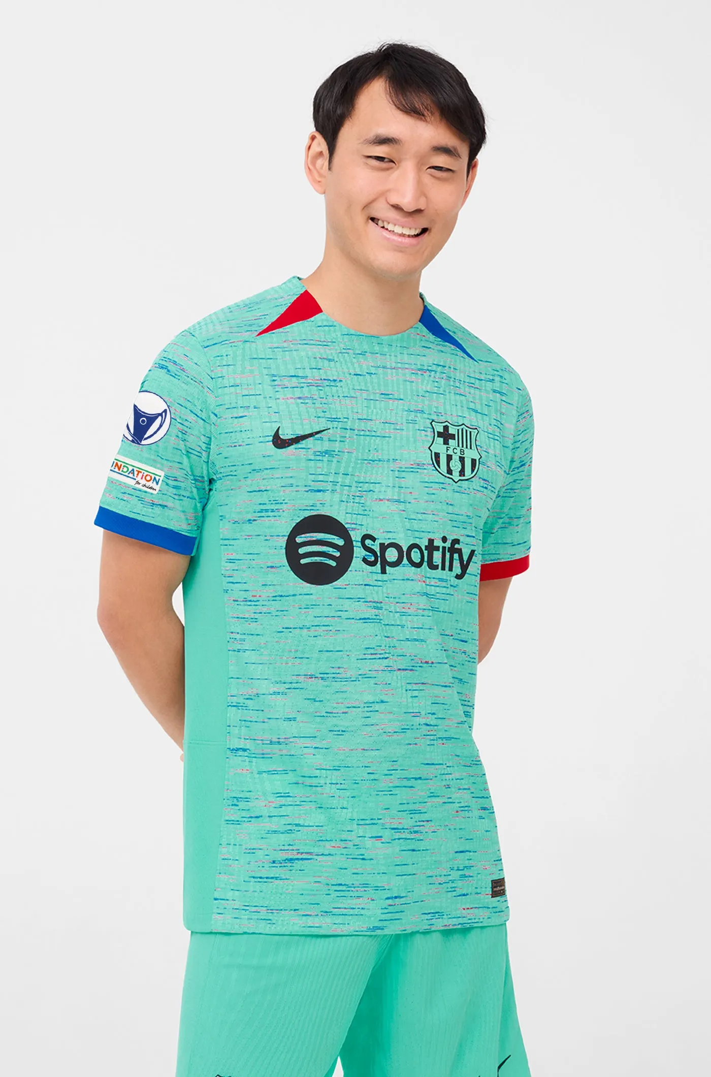 UWCL FC Barcelona third shirt 23/24 Player's Edition - OSHOALA