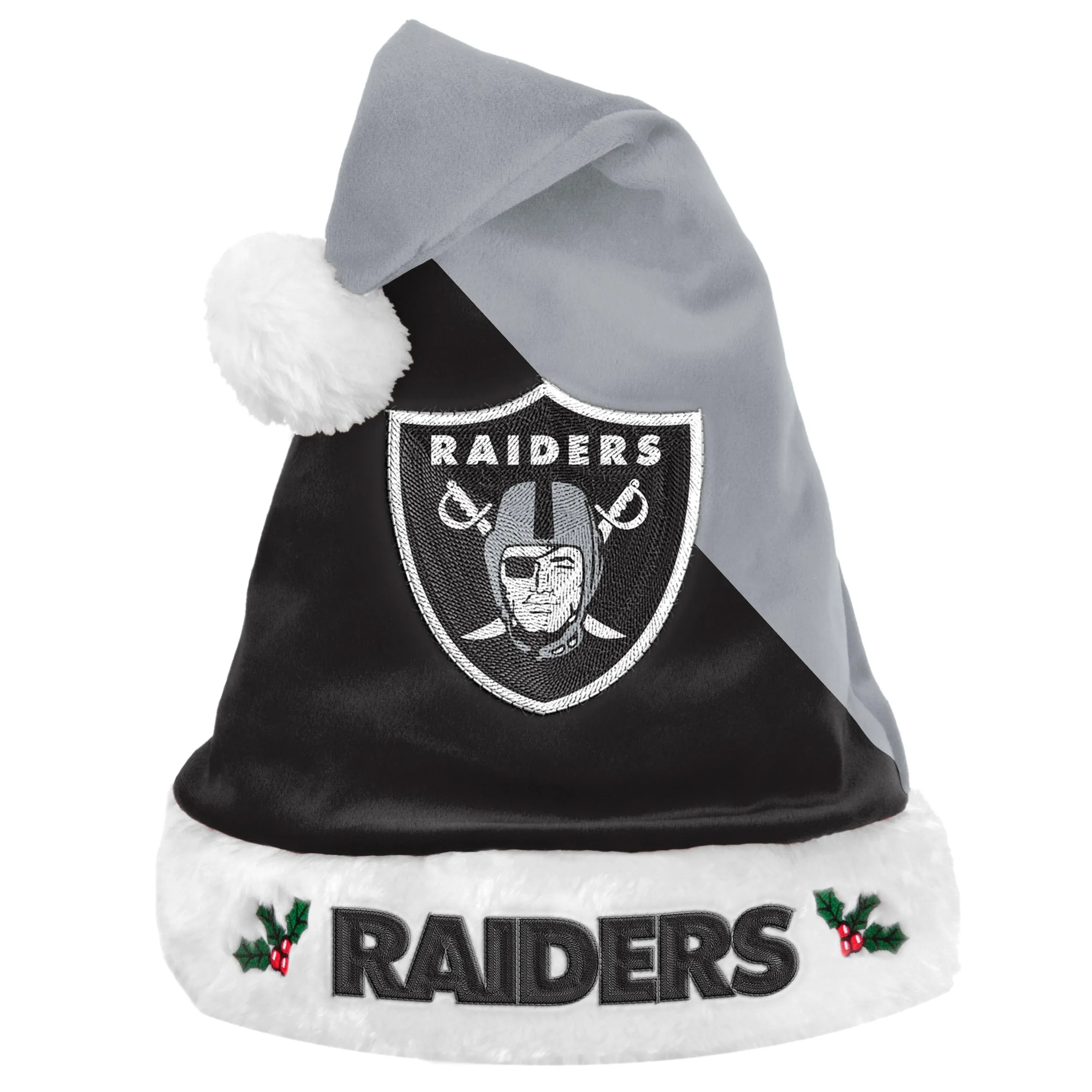 Vegas Raiders Basic Santa Hat