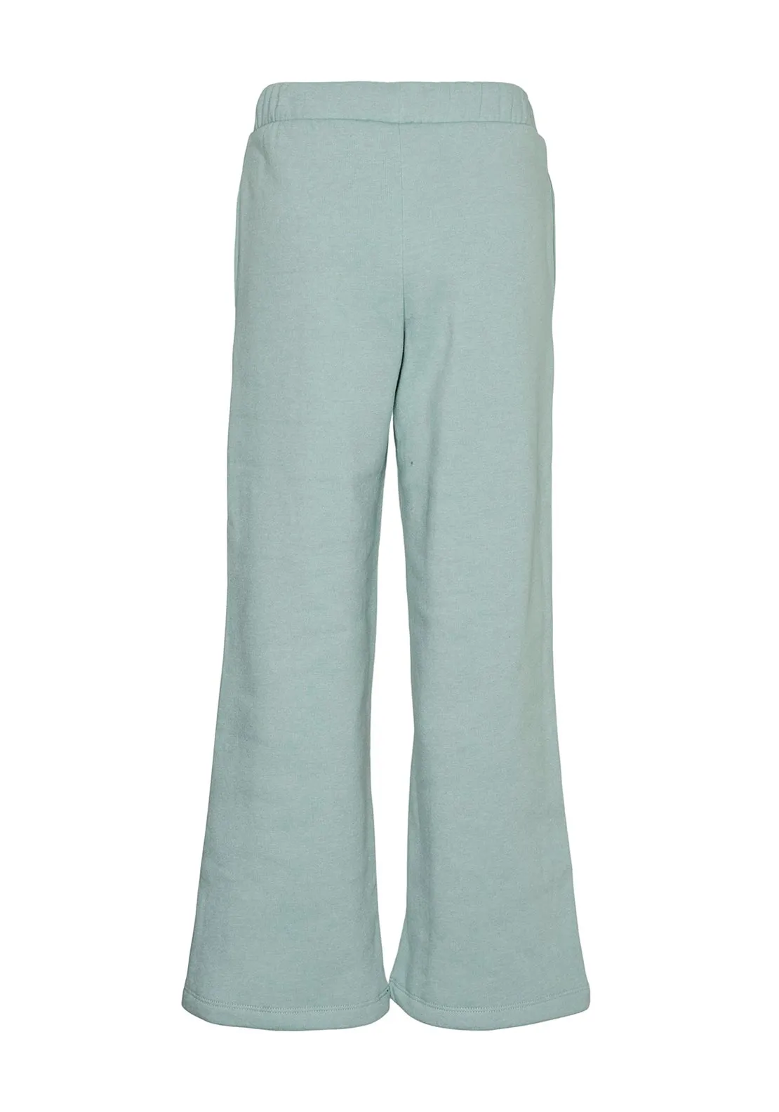 Vero Moda Girl Melany High Waist Wide Leg Pant, Gray Mist