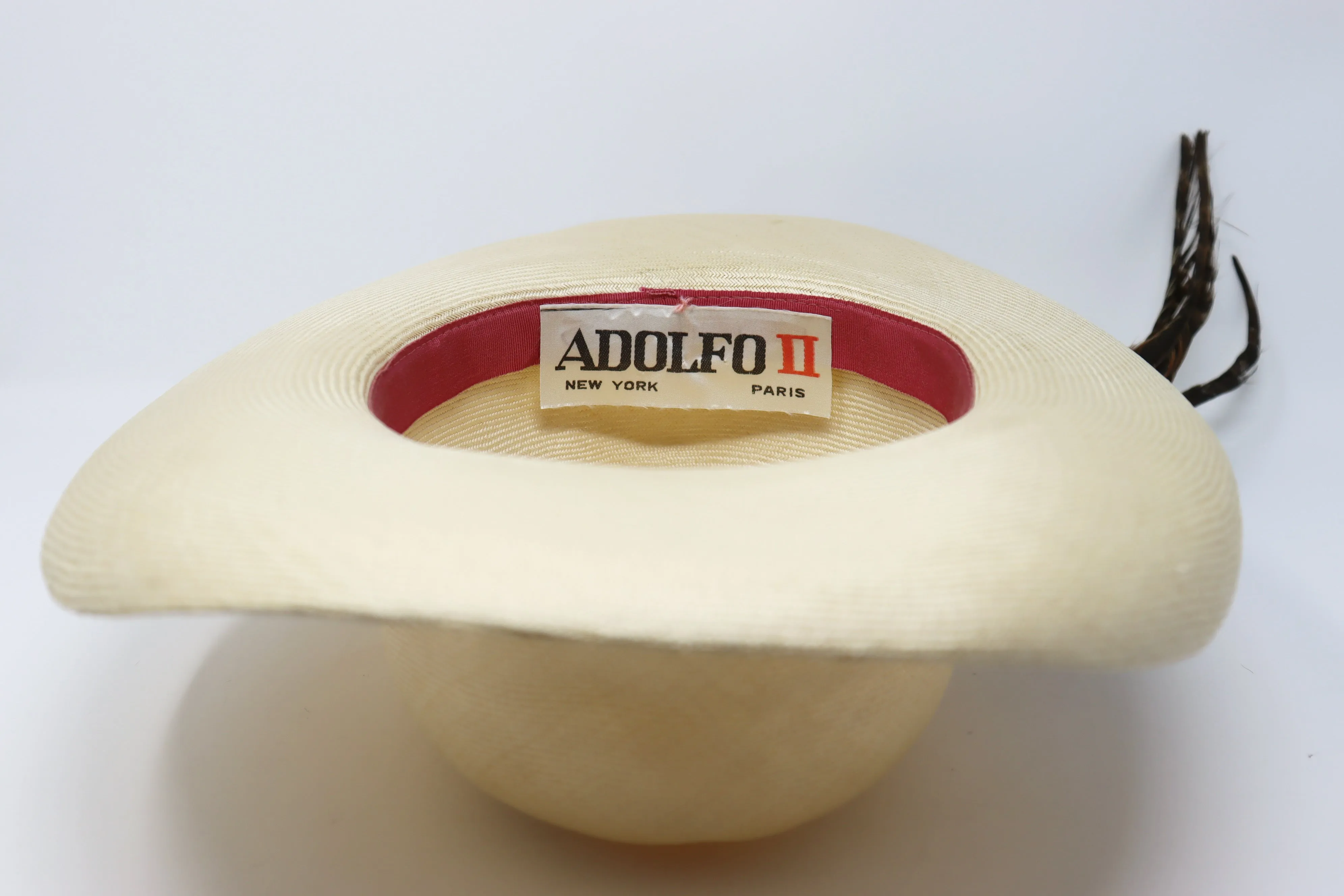 Vintage 70's ADOLFO Hat