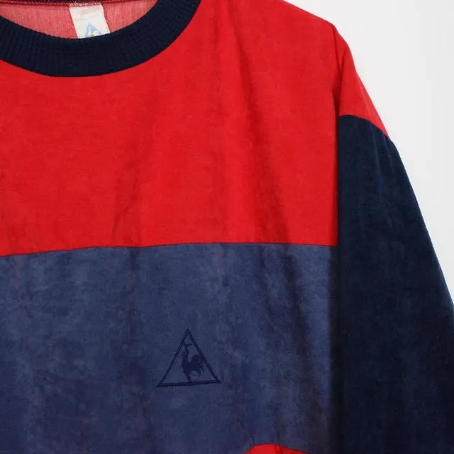 Vintage Le Coq Sportif Spellout Sweatshirt Large