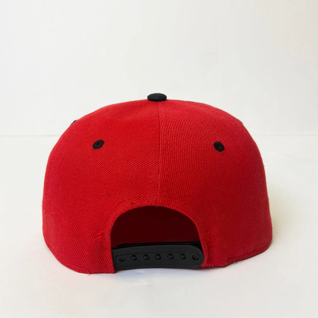 Two Tone Classic 5 Panel Snapback Hat