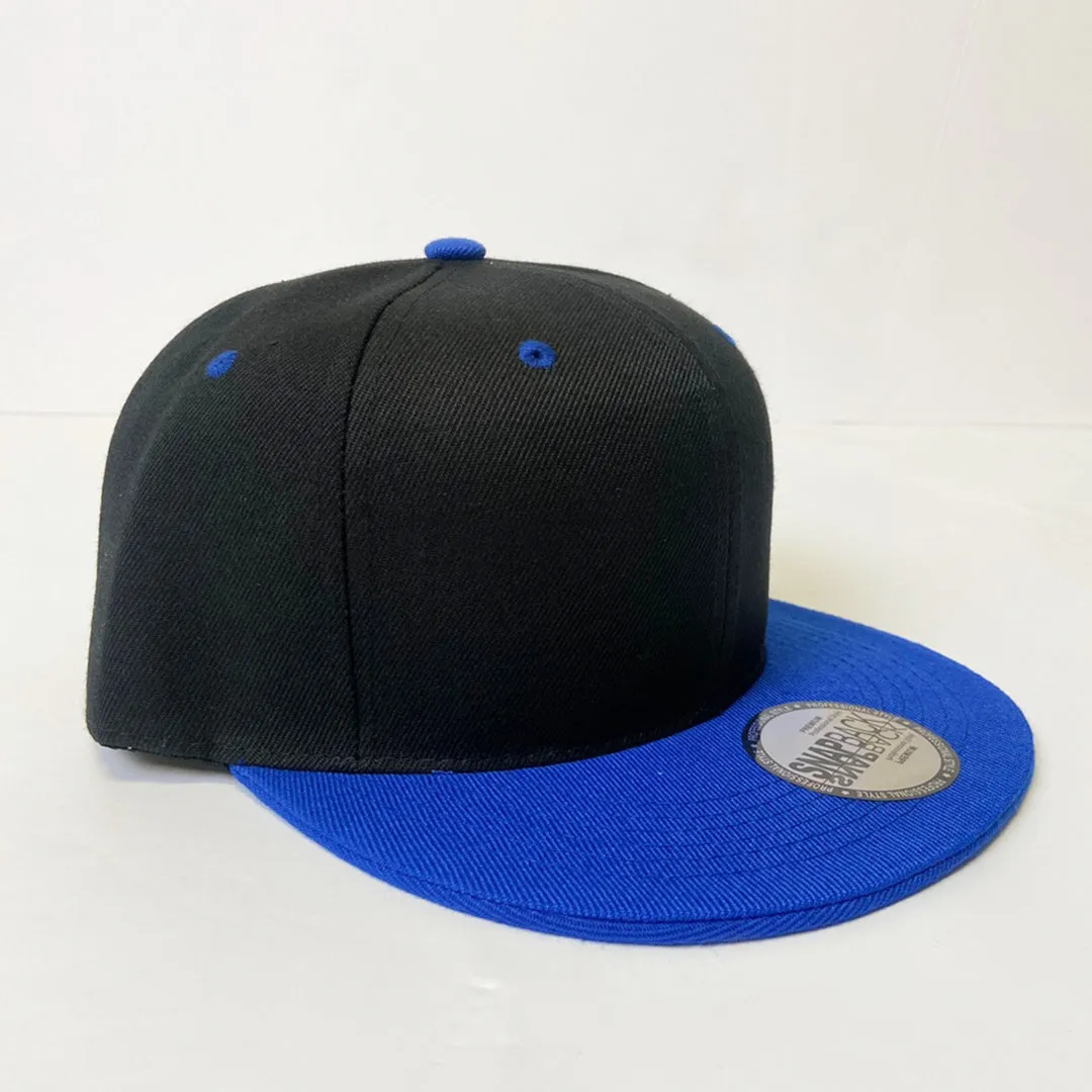 Two Tone Classic 5 Panel Snapback Hat