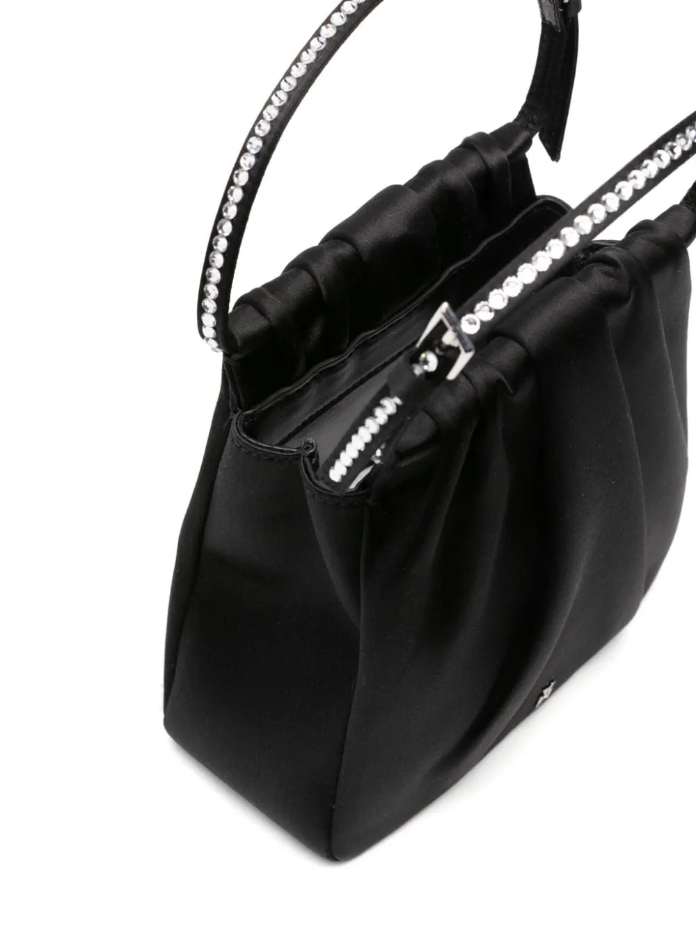 VITTORIA SATIN SHOULDER BAG