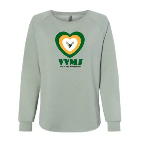 VVMS HEART LADIES SWEATSHIRT