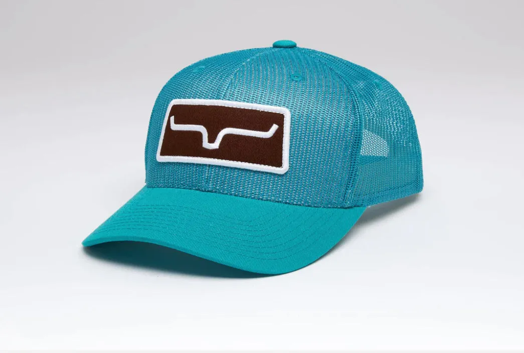 Teal Weekly Trucker Hat by Kimes Ranch