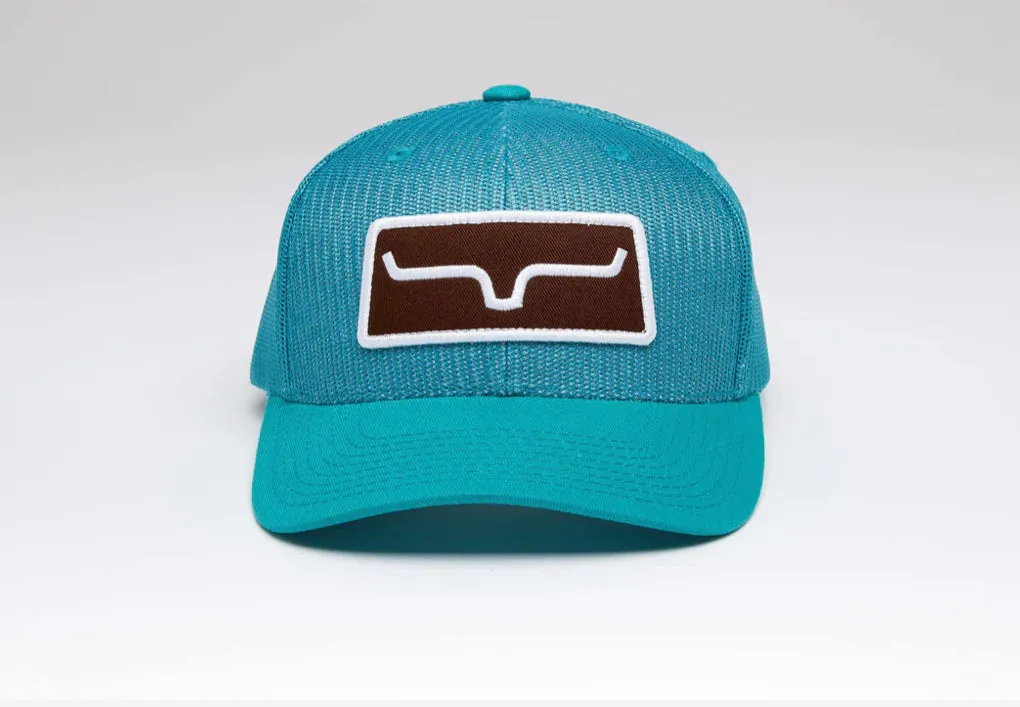 Teal Weekly Trucker Hat by Kimes Ranch