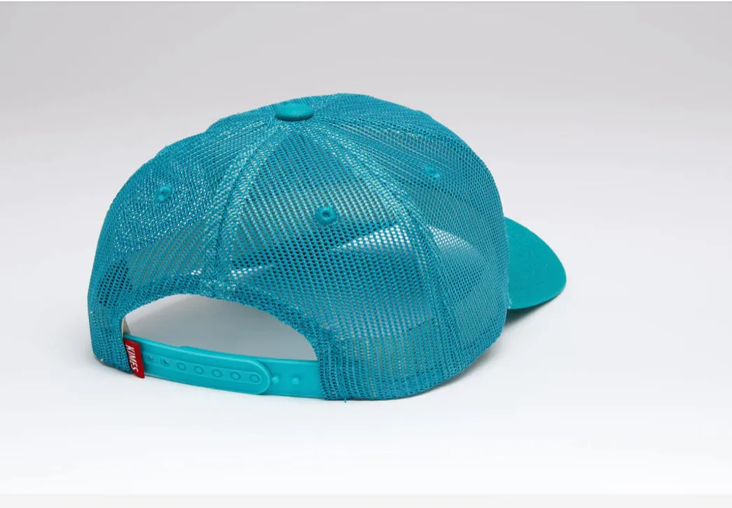 Teal Weekly Trucker Hat by Kimes Ranch