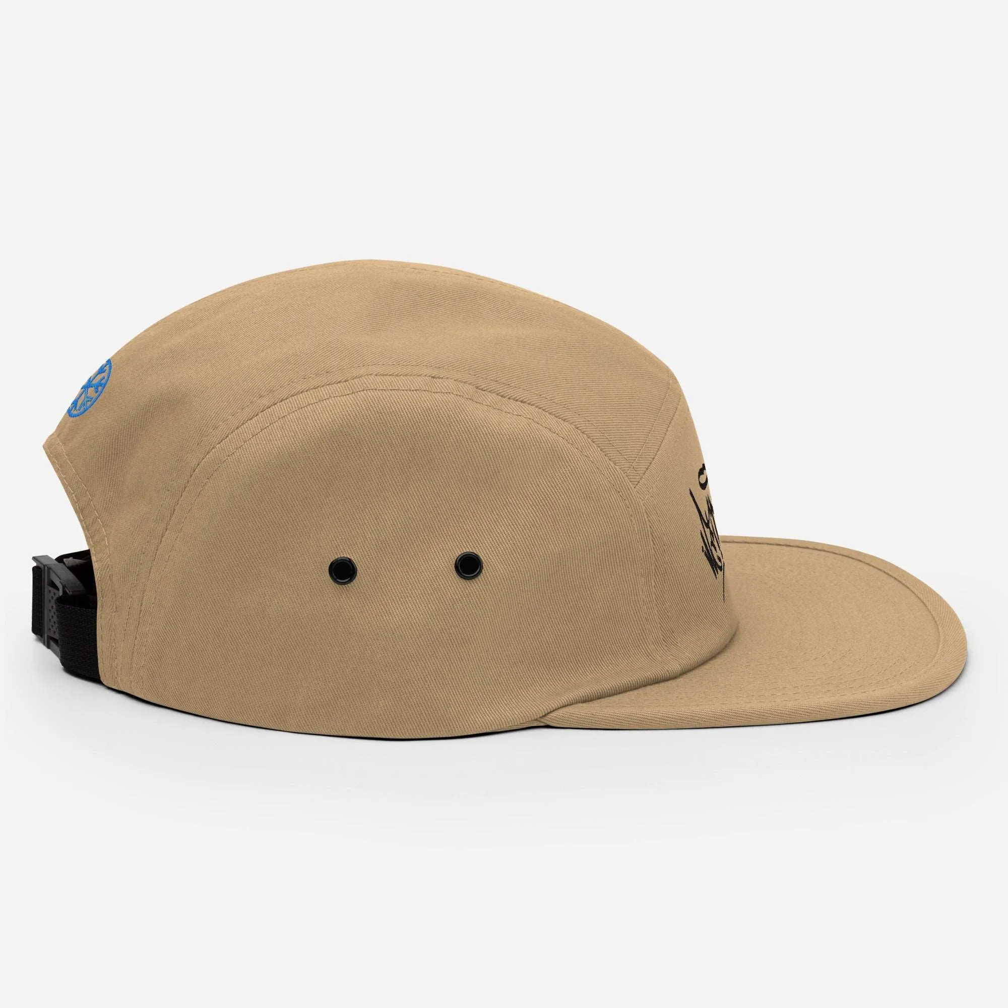 Weirdo Graffiti Tag 5-Panel Snapback Hat | Khaki