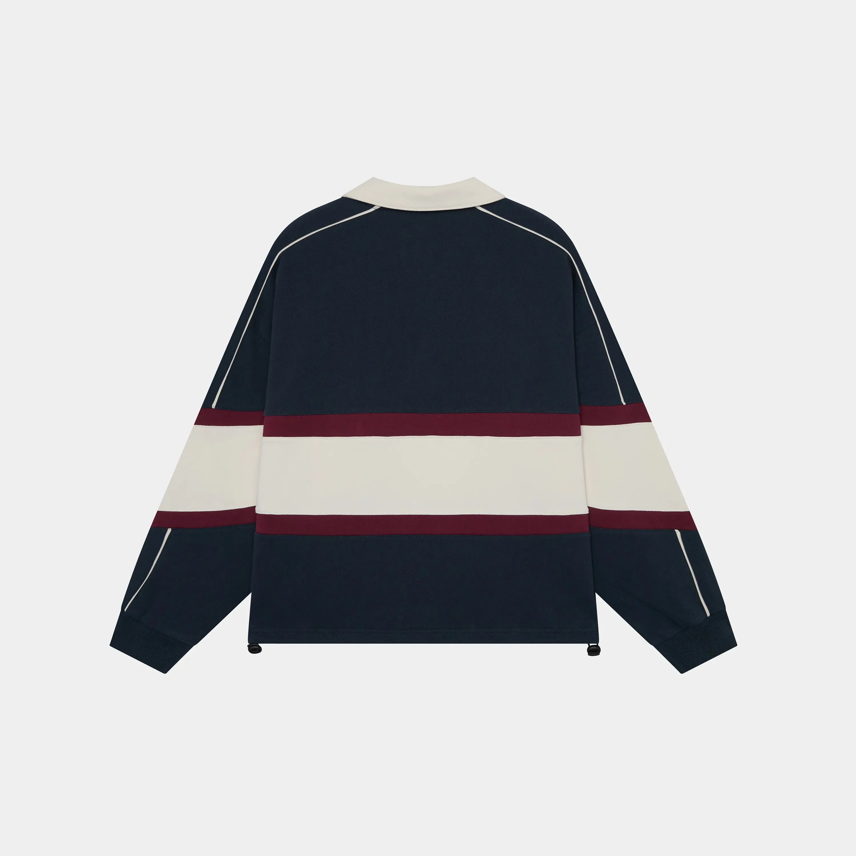 Whiz Navy Polo Sweatshirt