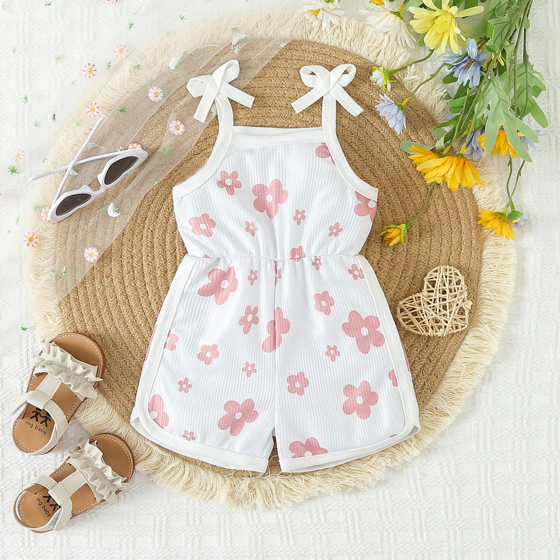 Floral Rompers for Baby Girls