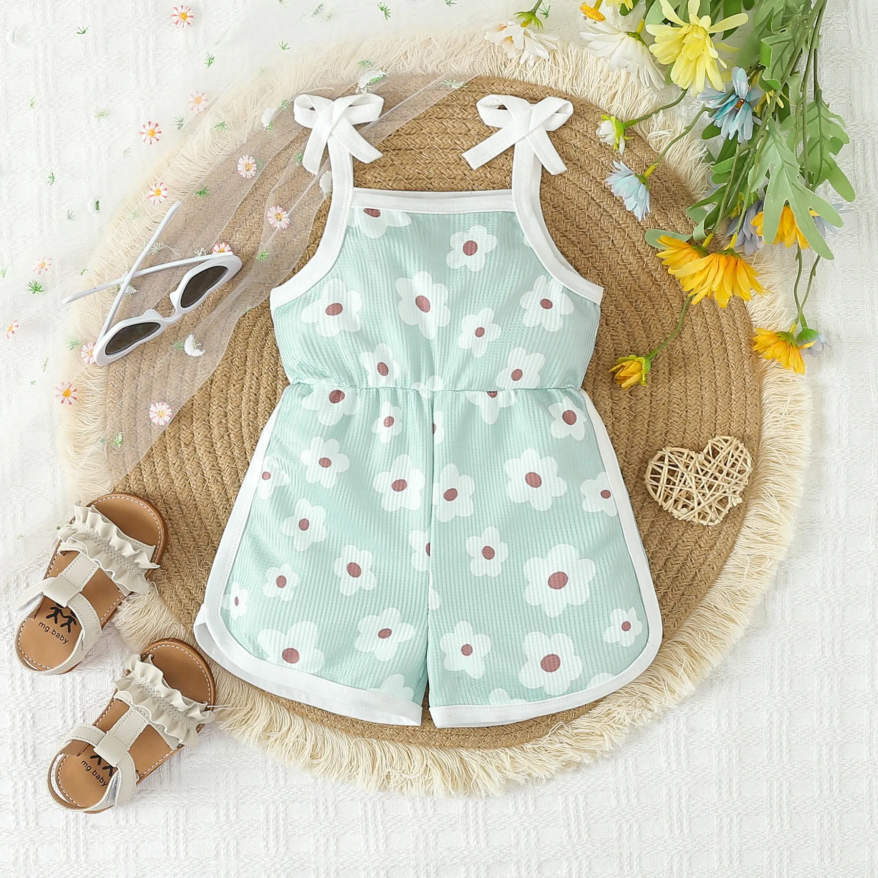 Floral Rompers for Baby Girls