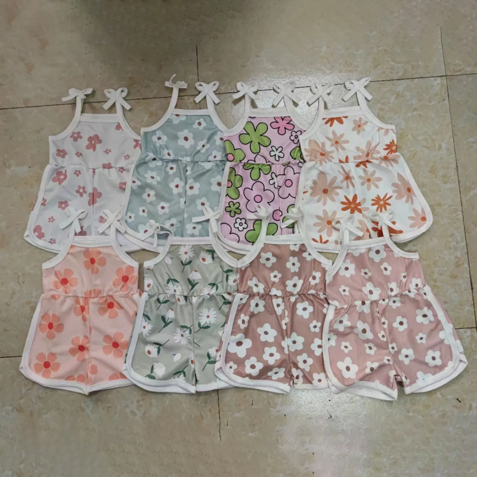 Floral Rompers for Baby Girls