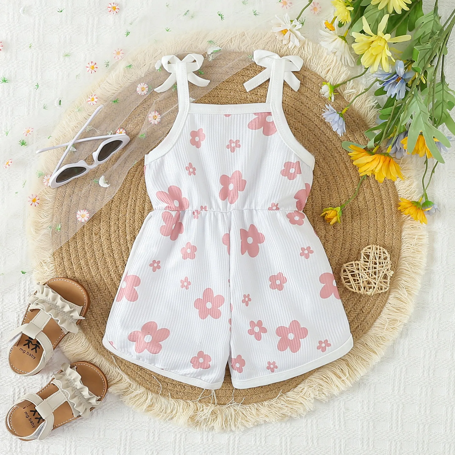 Floral Rompers for Baby Girls