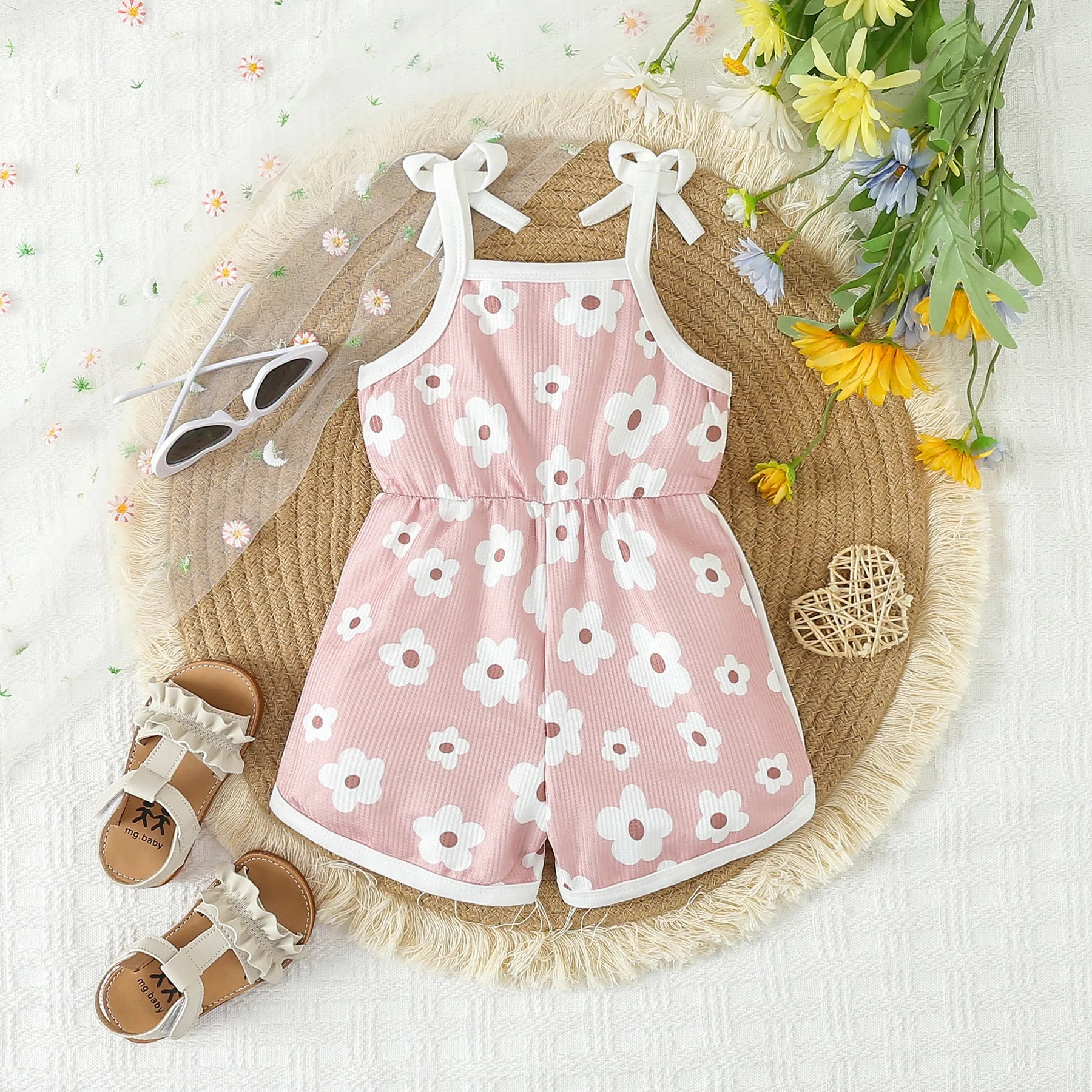 Floral Rompers for Baby Girls