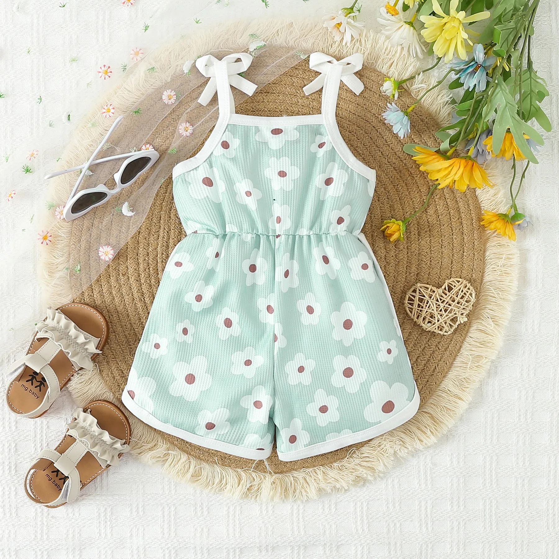 Floral Rompers for Baby Girls