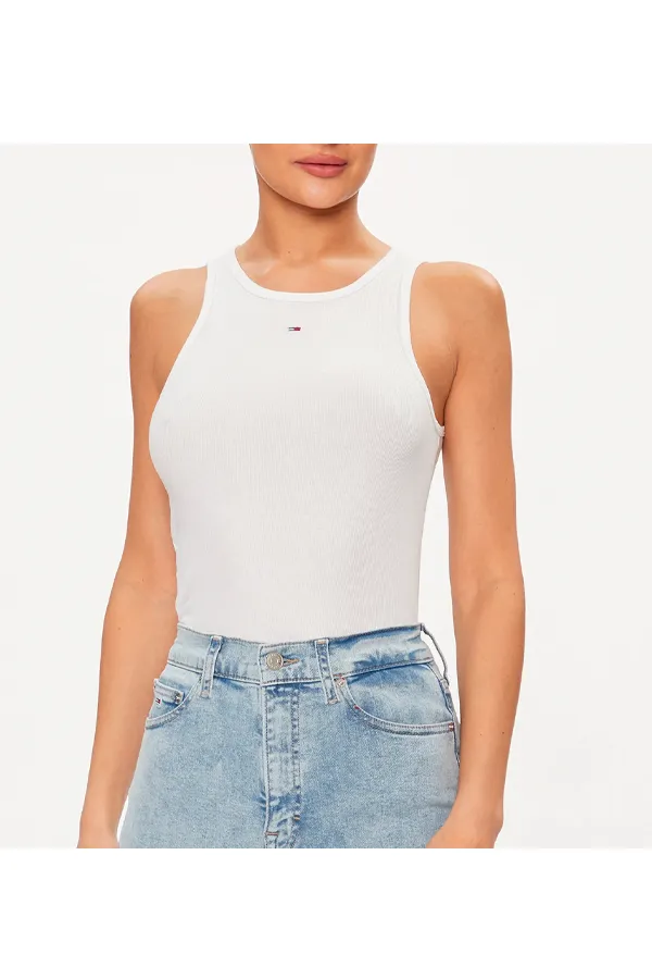 Tommy Hilfiger Essential White Women's Top